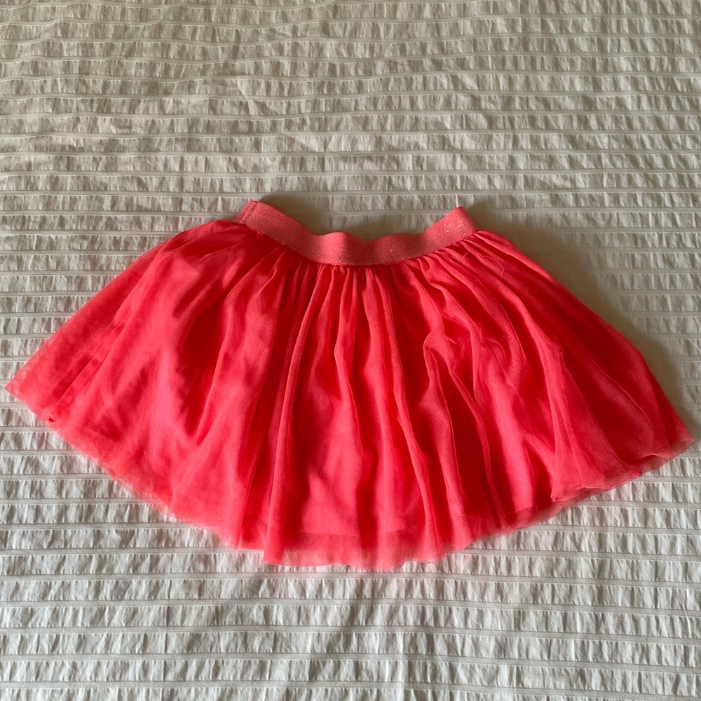 GAP kids pink tulle skirt